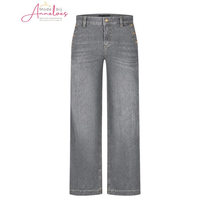 Anna Montana Jeans Mila 6652 Wide Fit ash grey Anna Montana Jeans Mila 6652 Wide Fit ash grey